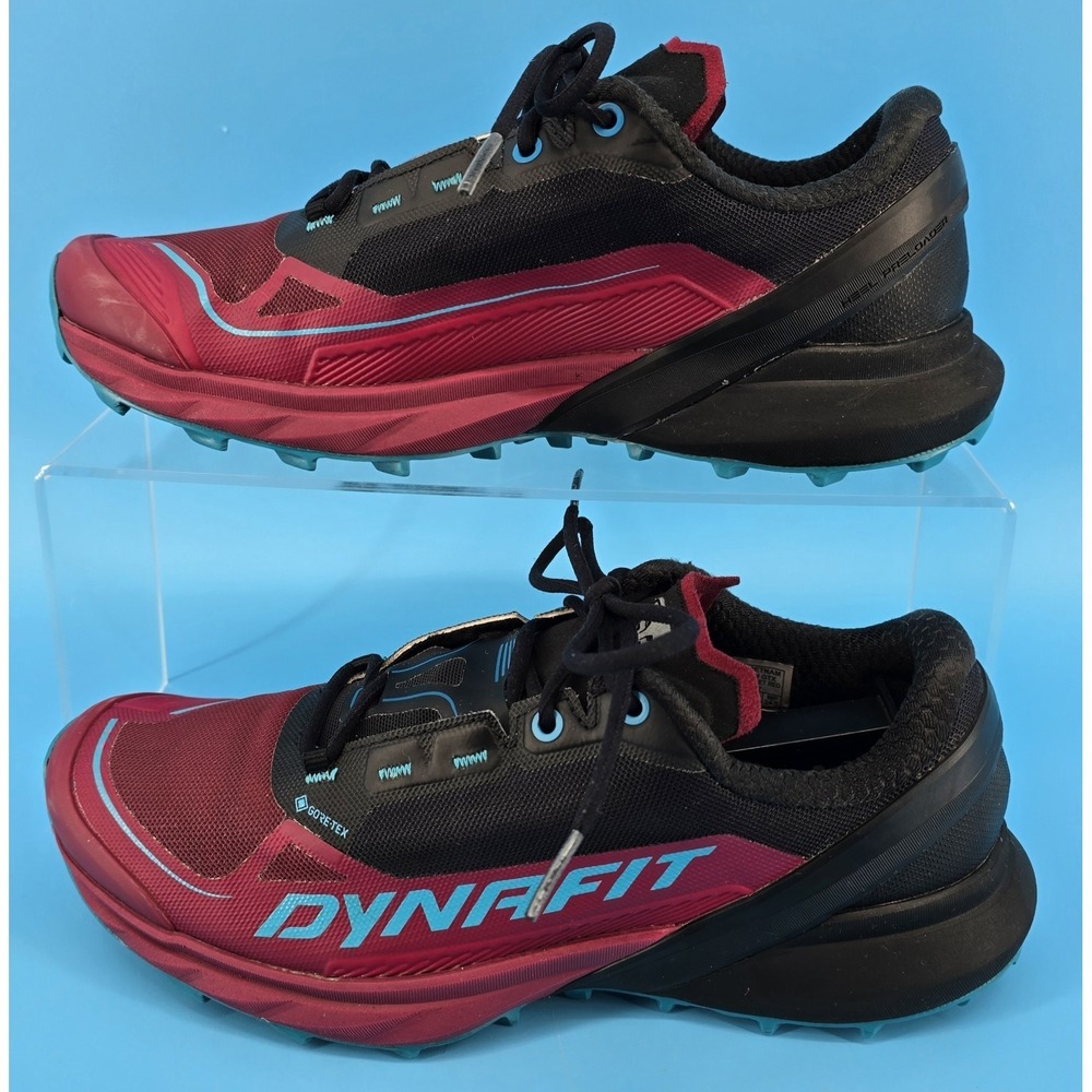 Dynafit Ultra 50 GTX‎ Trail Running Shoe Women Sz 7.5 Hiking Beet Red Waterproof